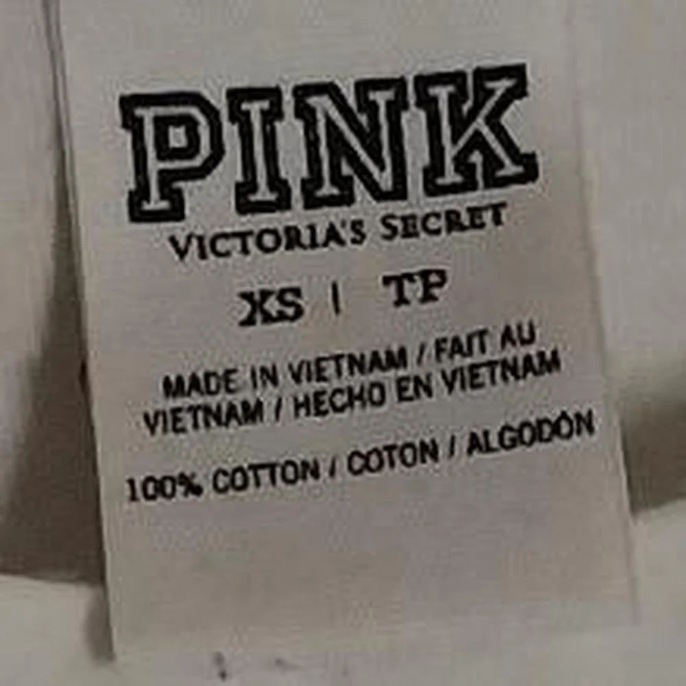 Victoria's Secret PINK Sequin Logo Long Sleeve Shirt.. SZ XS,NWOT.OPEN TO OFFERS - Picture 4 of 6